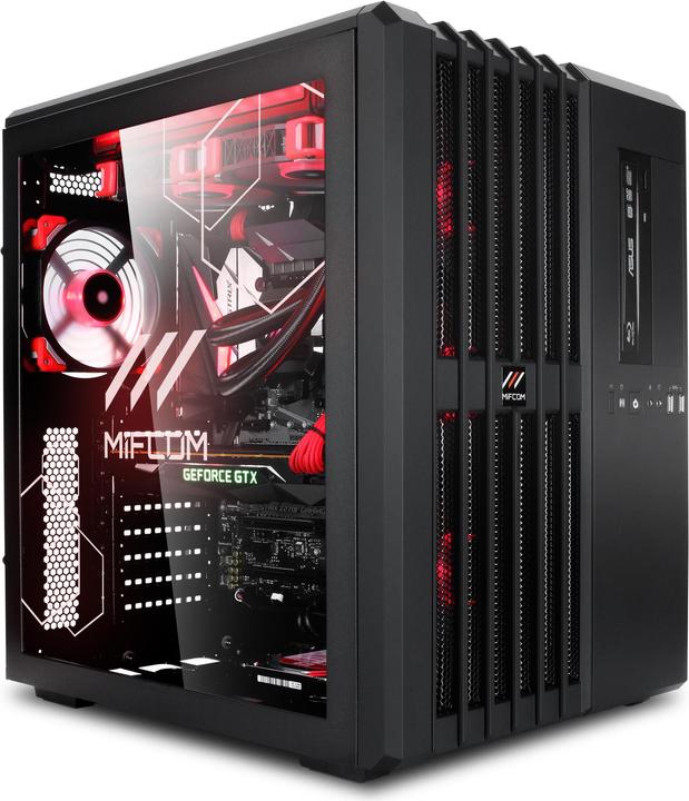 Produktbild Mifcom Battlebox Titan Xp (Intel Core i7-7700K, 32 GB, 500 GB, Titan Xp)