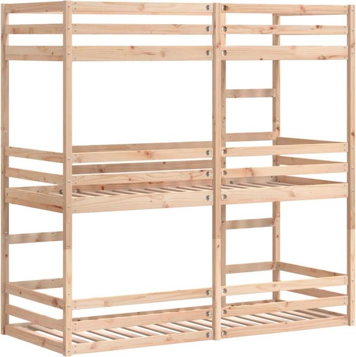 Produktbild VidaXL Dreifach-Etagenbett (90 x 190 cm)