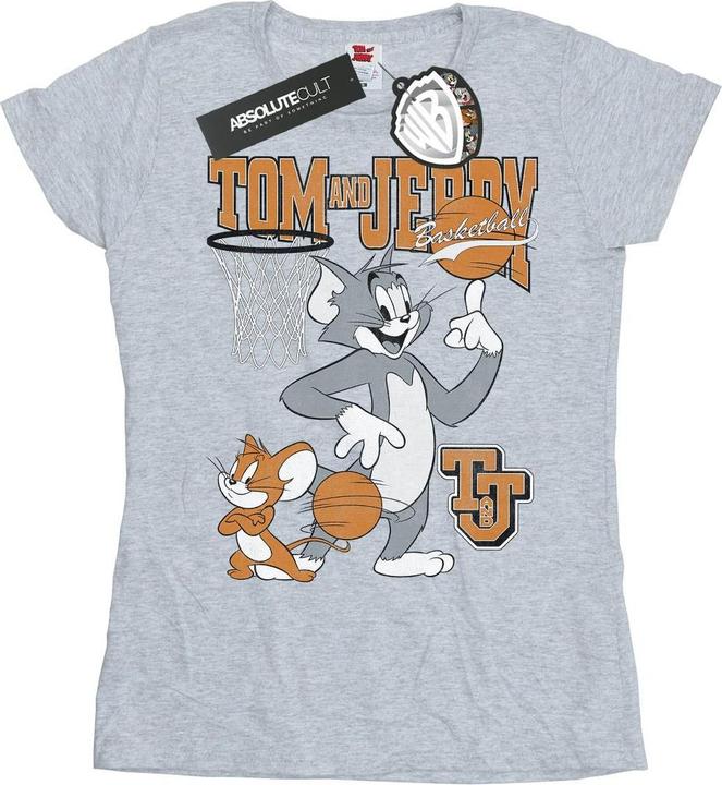 Tom & Jerry Spinning Basketball TShirt (S)