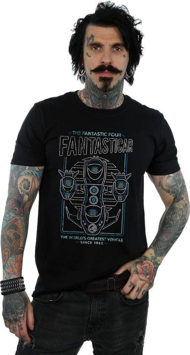 Immagine prodotto Fantastic Four Fantasticar Neon Maglietta Uomo (4XL)