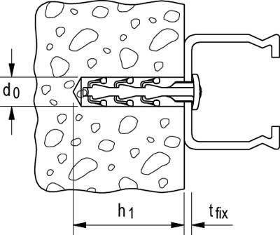 Actual product image Fischer Steckfix SF plus SD 40 (100 pcs.)