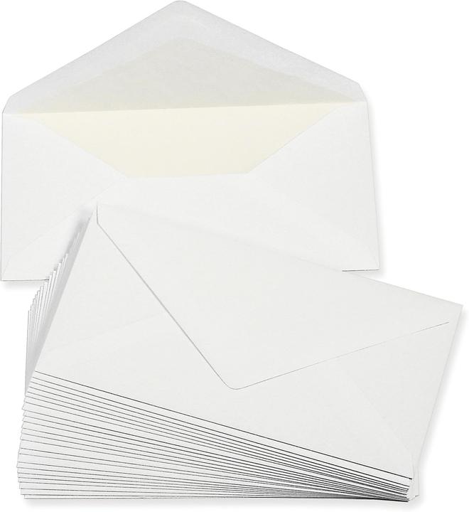 Produktbild Tatmotive Briefumschläge DIN lang, gefüttert, nassklebend (1000 Stück) (DIN lang (11 x 22 cm), 1000 x)