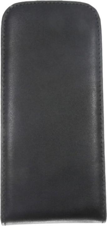 Produktbild OEM Slim Leather Flip Case HTC M8 mini - Black (HTC One Mini 2)