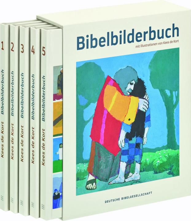 Actual product image Bibelbilderbuch - Kees de Kort. Jubiläumsausgabe des Klassikers der Kinderbibeln (German, Kees de Kort, Hellmut Haug, 2019)