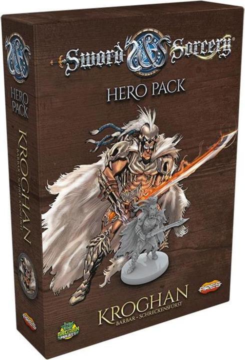 Immagine prodotto Kroghan - Heroes- Sword & Sorcery, per 1 a 5 giocatori, da 13 anni (espansione DE) (Tedesco)