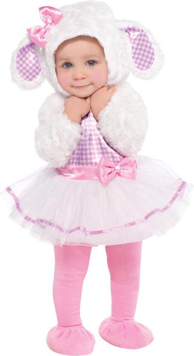 Actual product image Amscan Little Lamb baby costume (6, 7, 8, 9, 10, 11, 12)