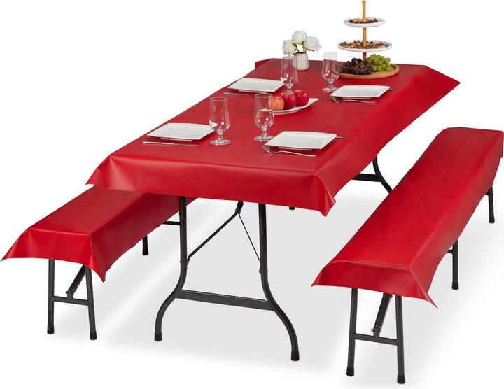 Produktbild Relaxdays Biertischdecke (100 x 250 x 0.1 cm)
