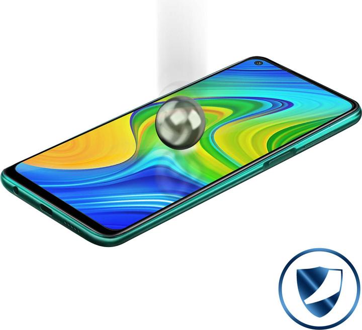 Immagine prodotto Avizar Vetro antiproiettile, pellicola di protezione del vetro, vetro protettivo (1 Pezzo/i, Xiaomi Redmi Note 9)