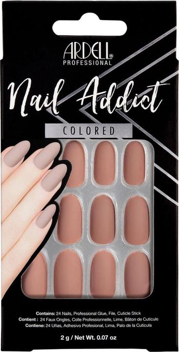 Ardell Nail Addict - Nail Addict Barely There Nude (Kunstnägel, Nude)