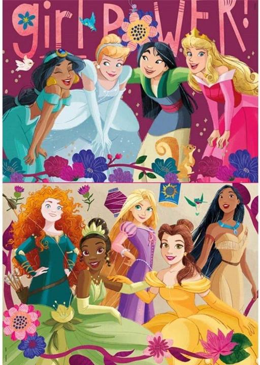 Actual product image Educa Disney Princess 2x48 Piece Puzzle (48 pieces)