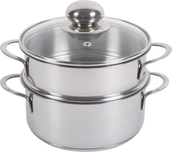 Image du produit Krüger Cuiseur à vapeur pour pommes de terre Biodünster (20 cm, Cuiseur à vapeur, Acier inoxydable)