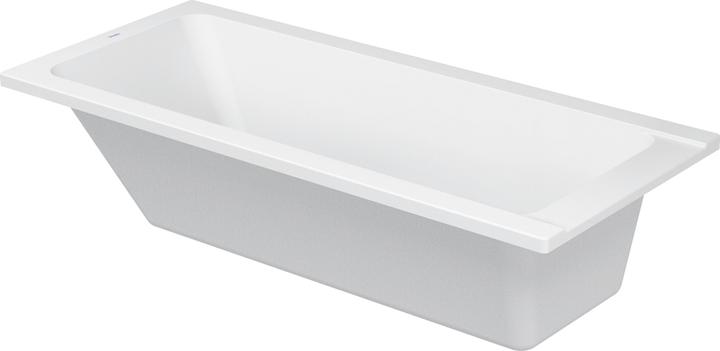 Actual product image Duravit Rectangular bath D-Code 75 x 170 cm white smooth 7000970000000 (120 l, 170 cm, 75 cm)