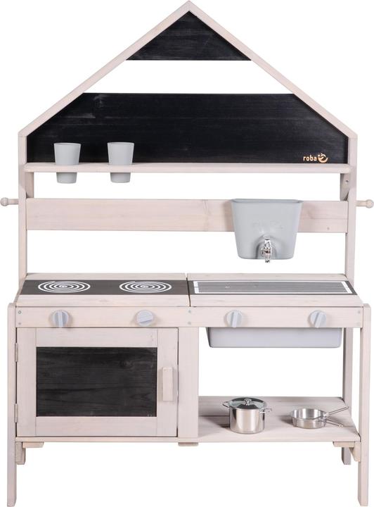 Roba Outdoor play and mud kitchen with a house look