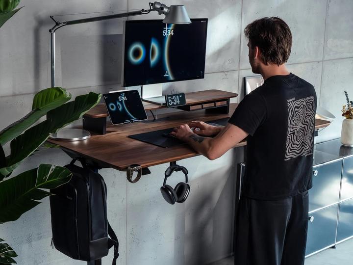 Image du produit Balolo Desk Cockpit Nussbaum (Massiv) Schreibtisch