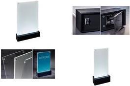 Produktbild Sigel Ice Tischaufsteller LED luminous (A5)