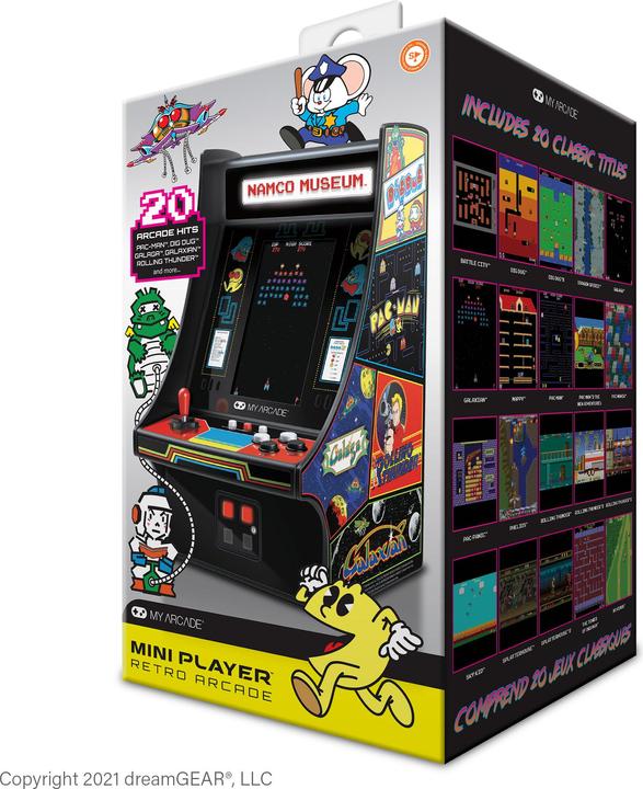 Actual product image MyArcade MY ARCADE, MINI PLAYER 10 BANDAI NAMCO™ MUSEUM HITS (20 IN 1)
