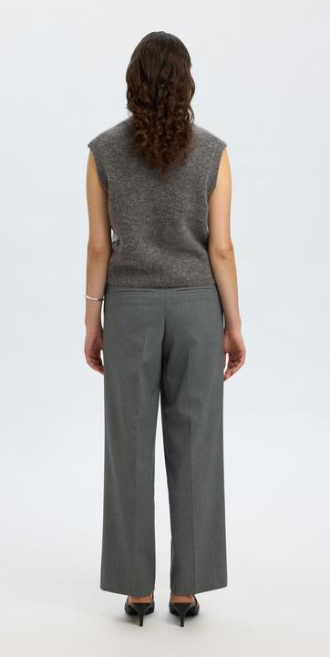 Actual product image Selected Femme Slflulu Sl Button O-Neck Vest Noos (L)