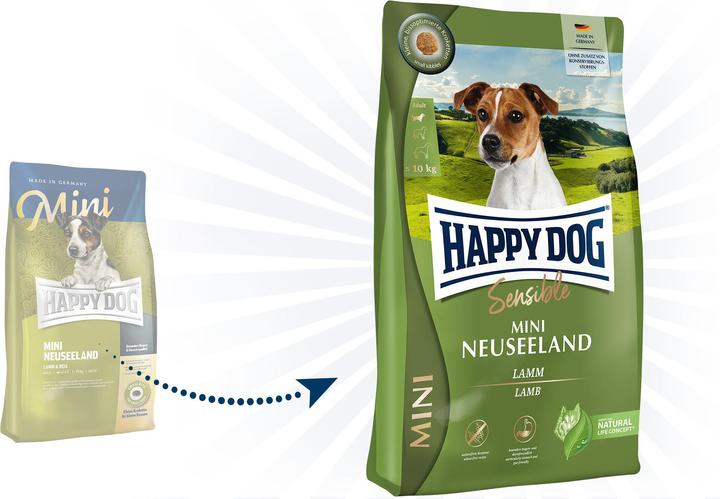 Produktbild Happy Dog Supreme Mini Neuseeland (Adult, 1 Stk., 4000 g)