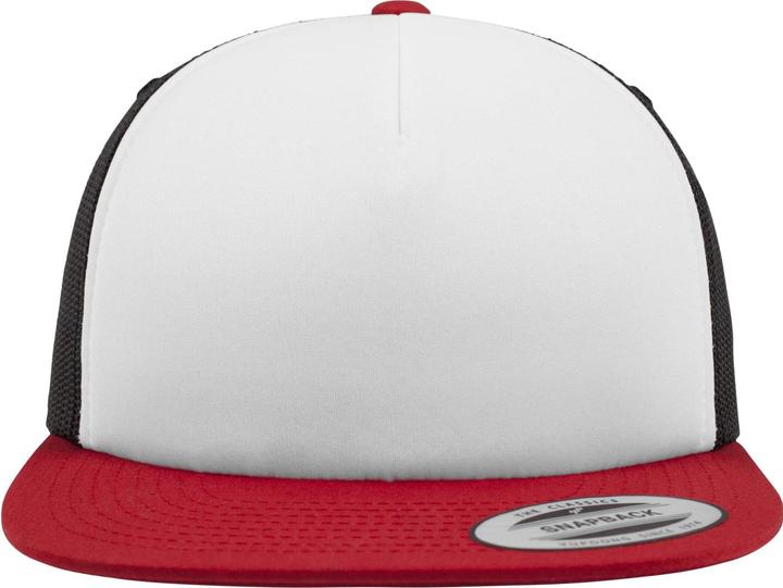 Actual product image Flexfit Foam Trucker with White Front (One size)
