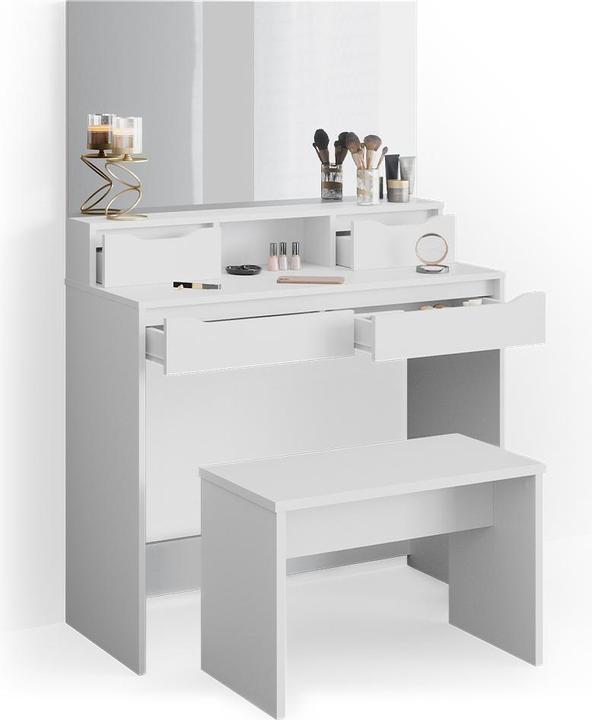 Produktbild Vicco Ruben mit Hocker (100 x 42 x 150 cm)