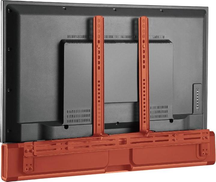 Actual product image Gembird Uniwersalne stalowe uchwyty/wsporniki ścienne czarne montowane na ścianie do 10kg (1 pcs., Wall installation)
