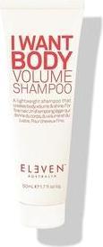 Actual product image ELEVEN Australia I Want Body Volume Shampoo 50ml (50 ml, Liquid shampoo)