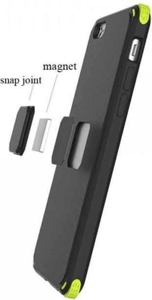 Actual product image Rock Moc Series Plastic Case (Apple iPhone 6s, Apple iPhone 6)