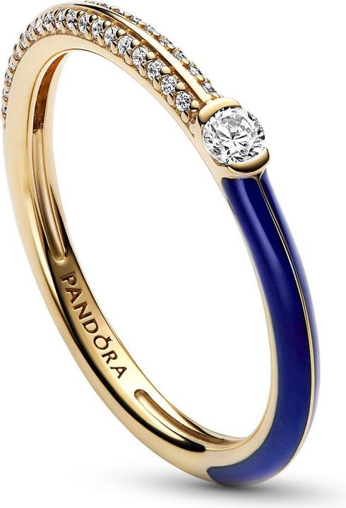 Produktbild Pandora ME Pavé & Blau Doppelring (54)