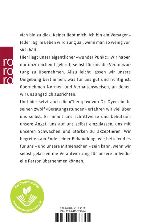 Produktbild Der wunde Punkt (Deutsch, Wayne W. Dyer, 1980)