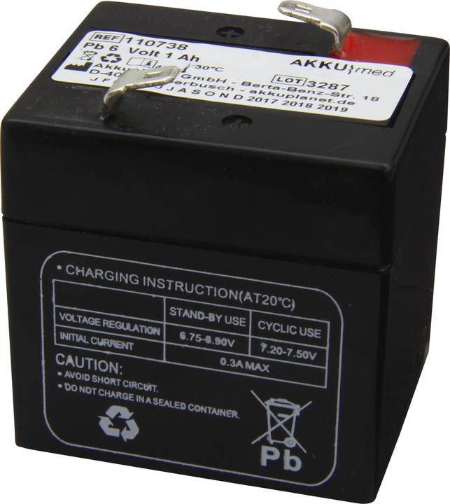 Produktbild XCell Blei Akku passend für Siemens Monitor Sirecust, Sicard 440, 460 (1000 mAh)