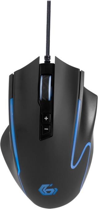 Immagine prodotto Gembird Mouse da gioco a 7 tasti con illuminazione a LED (Cablato)