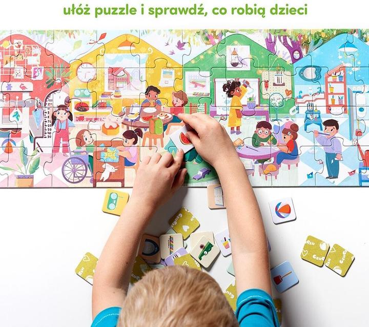 Produktbild Czuczu Puzzle Was wir im Kindergarten machen 3+ 4+ (40 Teile)