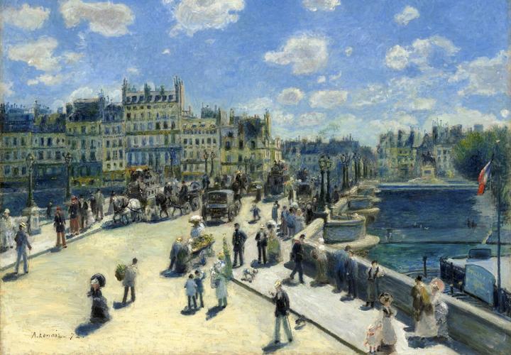 Produktbild Grafika Kids Puzzle 104 pieces Auguste Renoir: Pont Neuf, Paris, 1872 (104 Teile)