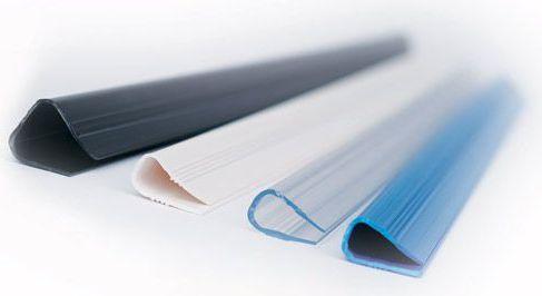 Actual product image Fellowes Binder spine 3-6mm 50PK transparent