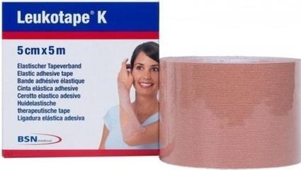 Actual product image BSN K Plaster bandage 5mx5cm skin coloured (5 m)