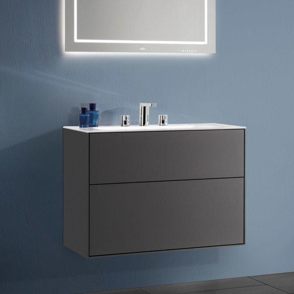 Actual product image Villeroy & Boch Villeroy und Boch Finion Vanity unit F63100, 800x603x501mm, cover plate White Matt