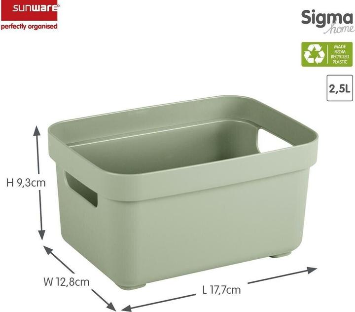 Image du produit Sunware Sigma home Boîte de rangement 2,5L vert (2.50 l)