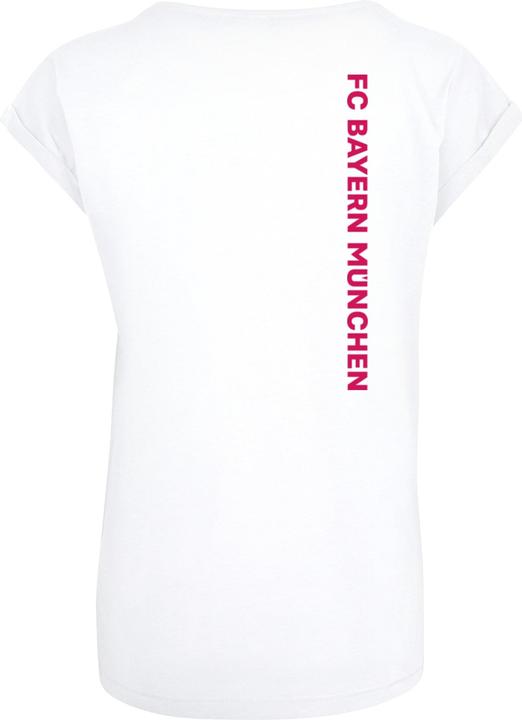 Actual product image FC Bayern München Ladies Logo Colour Extended Shoulder Tee - 115759 (4XL)
