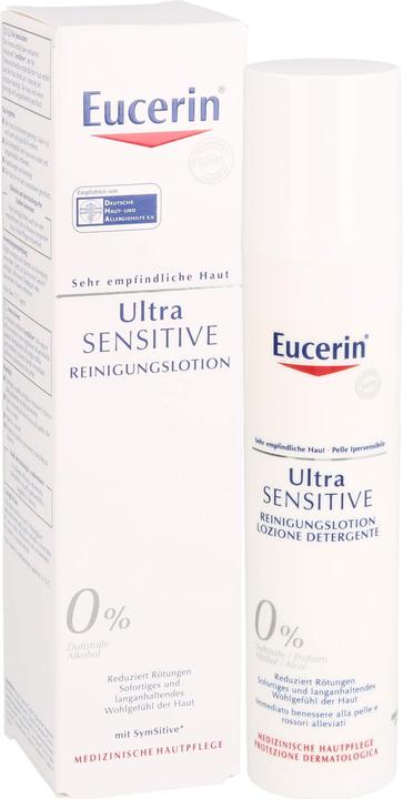 Actual product image Eucerin UltraSENSITIVE Cleansing Lotion (Cleansing lotion, 100 ml)
