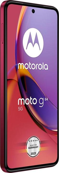 Productafbeelding Motorola moto g84 5G 12/256 Viva Magenta (256 GB, Viva Magenta, 6.50", Dubbele SIM, 50 Mpx, 5G)