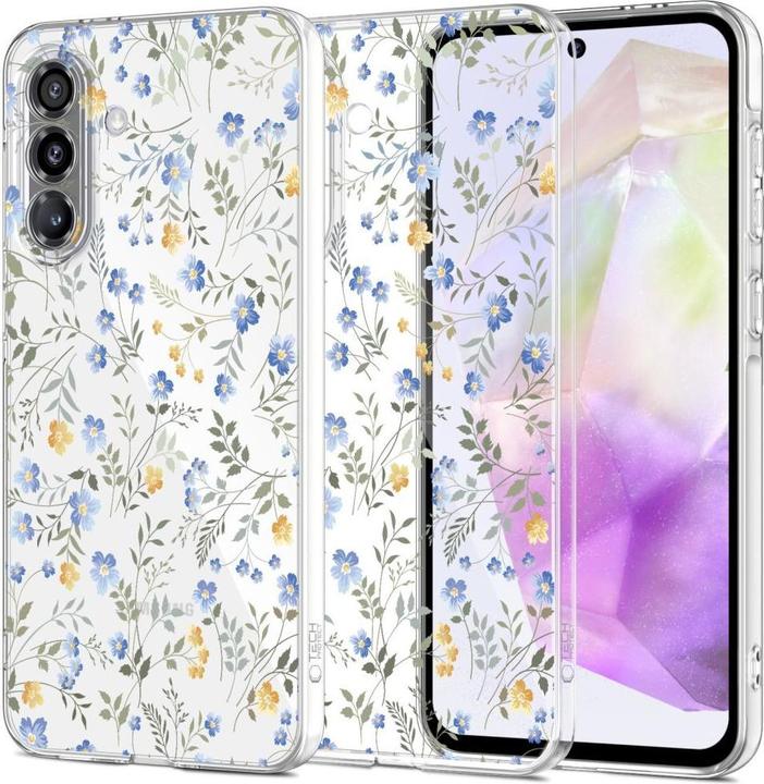Produktbild Spigen FlexAir Case for Samsung Galaxy A36 5G - Daisies with Leaves (Samsung Galaxy A36)