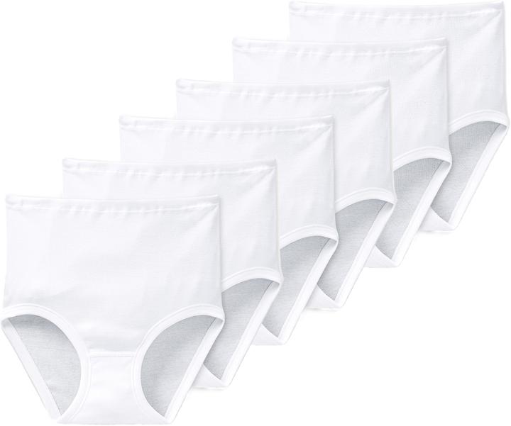 Immagine prodotto Schiesser Confezione di 6 slip a vita alta Original Classics Fine Rib (38, M, confezione da 6)