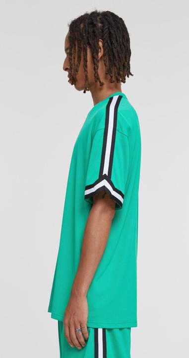 Actual product image Urban Classics Oversized Stripes Mesh Tee - 5280 (L)