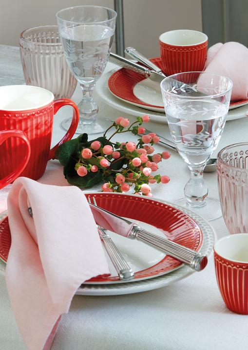 Immagine prodotto Greengate Piatto da torta Alice rosso 28 cm