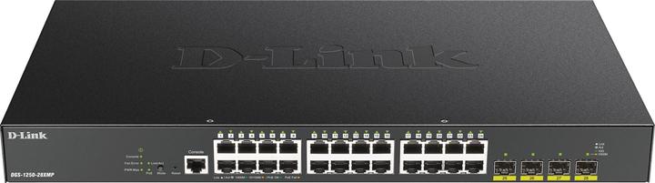 Image du produit D-Link 28-PORT SMART MGD POE+GB SWITCH 4X 10G IN NMS IN WRLS (28 Ports)