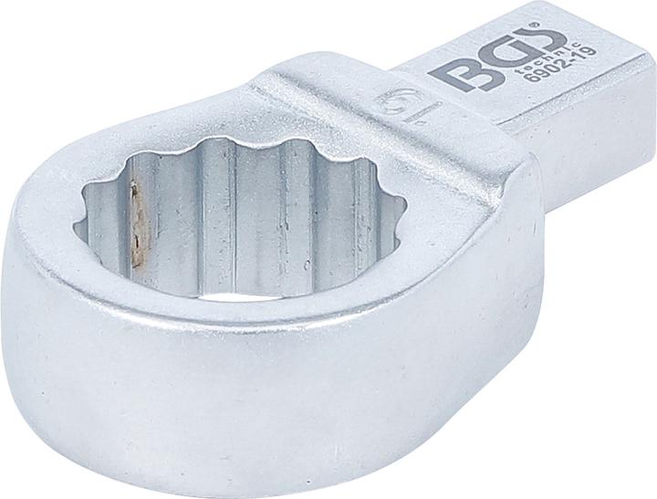 Produktbild BGS Einsteck-Ringschlüssel 19 mm Aufnahme 9 x 12 mm (19 mm)