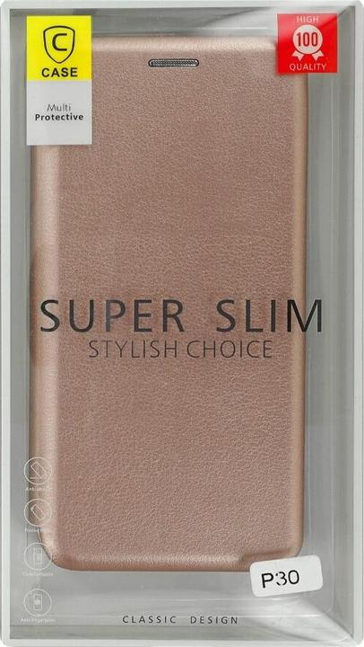 Actual product image OEM Huawei Flip Cover P30 rose gold (Huawei P30)