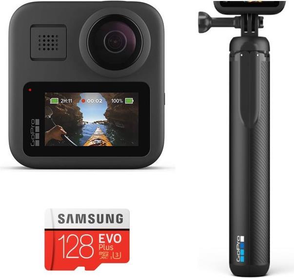 GoPro Hero Max (Hero Max, poignée, 128GB microSD)