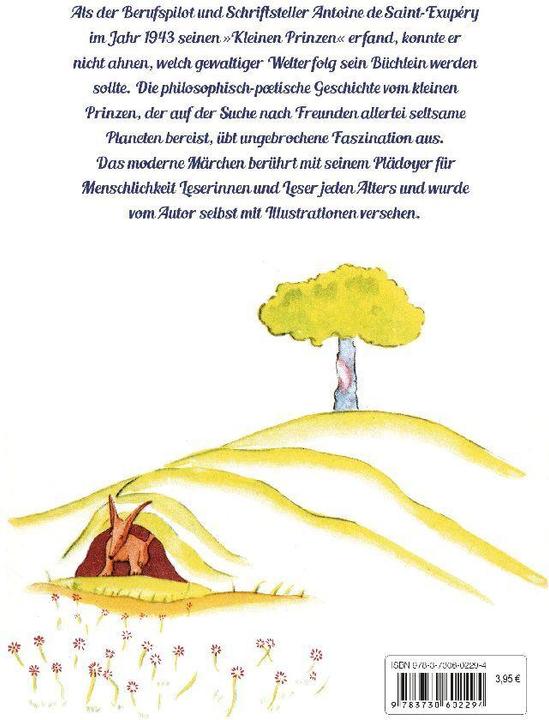 Produktbild Der Kleine Prinz (Mit den farbigen Zeichnungen des Verfassers) (Deutsch, Antoine de Saint-Exupéry, 2015)
