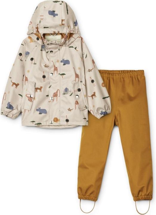 Produktbild Liewood Parker Softshell Regenbekleidungsset Safari (110)